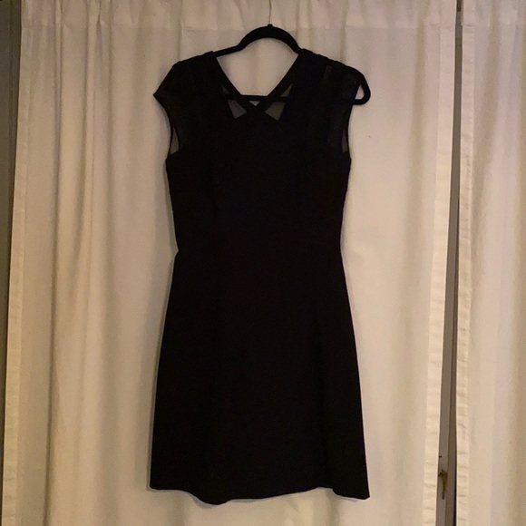 Catherine Malandrino Dresses & Skirts - Catherine Malandrino black dress with sheer detail.